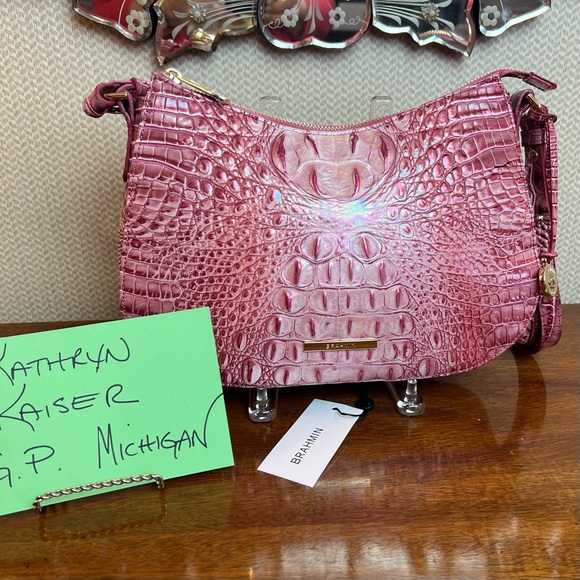 Brahmin Handbags - NWT Brahmin Shayna 2021 “SweetPea” Limited Edition BCA Collection